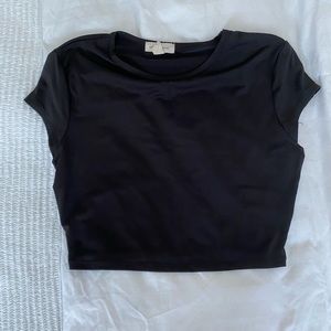 Black Urban Outfitters cropped top